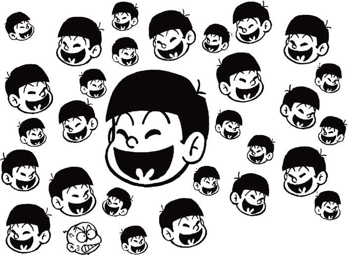 おそ松くんTOP絵